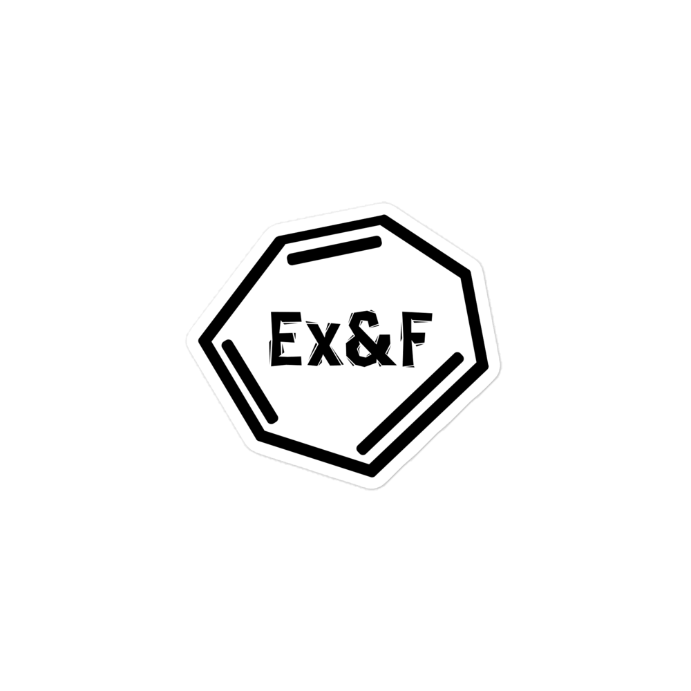 Sticker - Ex&F Logo